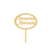 Ramadan Kareem Acrylic Cake Topper