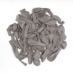 Pack of 100 - 12 Inches - Sand White latex Balloon - Premium Quality Balloons for Parties & Events