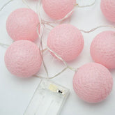 Pink Thread Ball Light