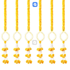 Artificial Marigold Garland - Single Lari – Mehndi Mayoun & Wedding Decoration
