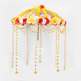 Handcrafted Wedding Decorative Umbrella – Traditional Embellished Design