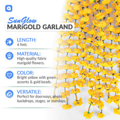 Yellow Marigold Garland
