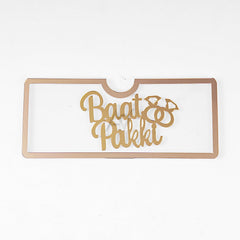 Baat Pakki Acrylic Envelopes