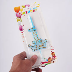 Crown Number 1 Candles Birthday Candles Birthday Party Decor