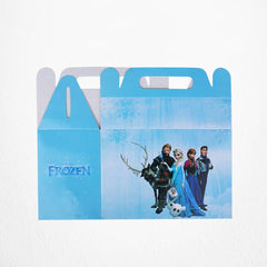 Pack of 10 Frozen Theme Goodie Boxes - Ali Akbar Decoration