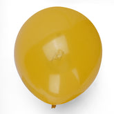 Pack of 100 - 12 Inches - Mustard latex Balloon - Premium Quality Balloons for Parties & Events