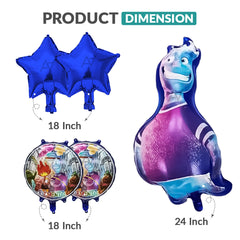 Elemental 5 Pcs Foil Balloon Pack | Party Supplies by Ali Akbar Decoration