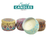 Mandala Scented Candle