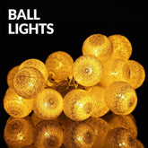 Warm Color 20 Bulbs 3.5 Meter Ball Light