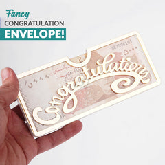Congratulations Acrylic Envelopes