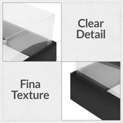 Premium Quality Transparent Gift Boxes 3 Pcs Set For Elegant Gift Wrapping