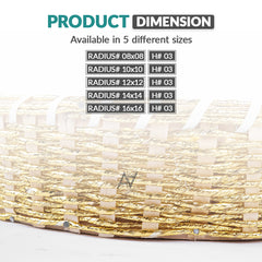 Round Jute Serving & Storage Tray for Home Decor