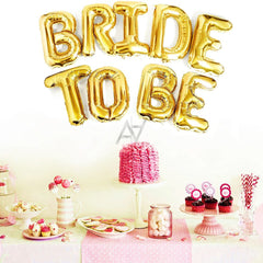 Bride To BE Foil Balloons Set