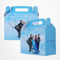 Pack of 10 Frozen Theme Goodie Boxes - Ali Akbar Decoration