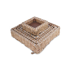 5 Pcs Set - Square Jute Basket