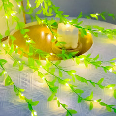 Artificial leaves Plants Garland Green Leaf For Home Decor