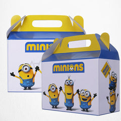 Pack of 10 - Minions Theme Goodie Boxes - Ali Akbar Decoration