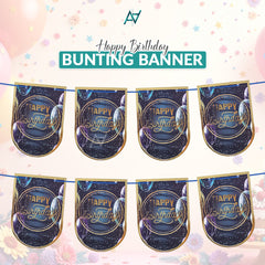 Happy Birthday Bunting Banner - Ali Akbar decorations