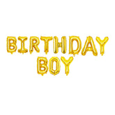 Birthday Boy Foil Balloons Set