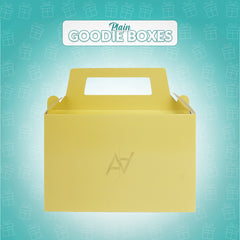 Pack of 10 - Baby Yellow Goodie Boxes | Perfect for Parties & Events – Ali Akbar Decoration