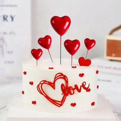 Heart Cake Topper