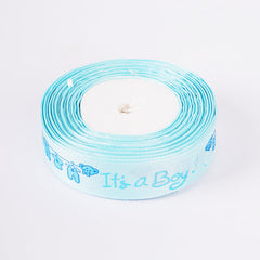 Printed Ribbons Its a Boy 20 Yard
