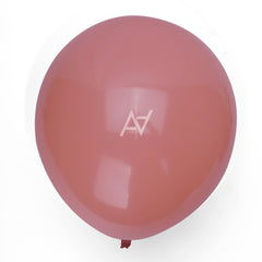 Pack of 100 - 12 Inch - Vintage Pink latex Balloon - Premium Quality Balloons for Parties & Events