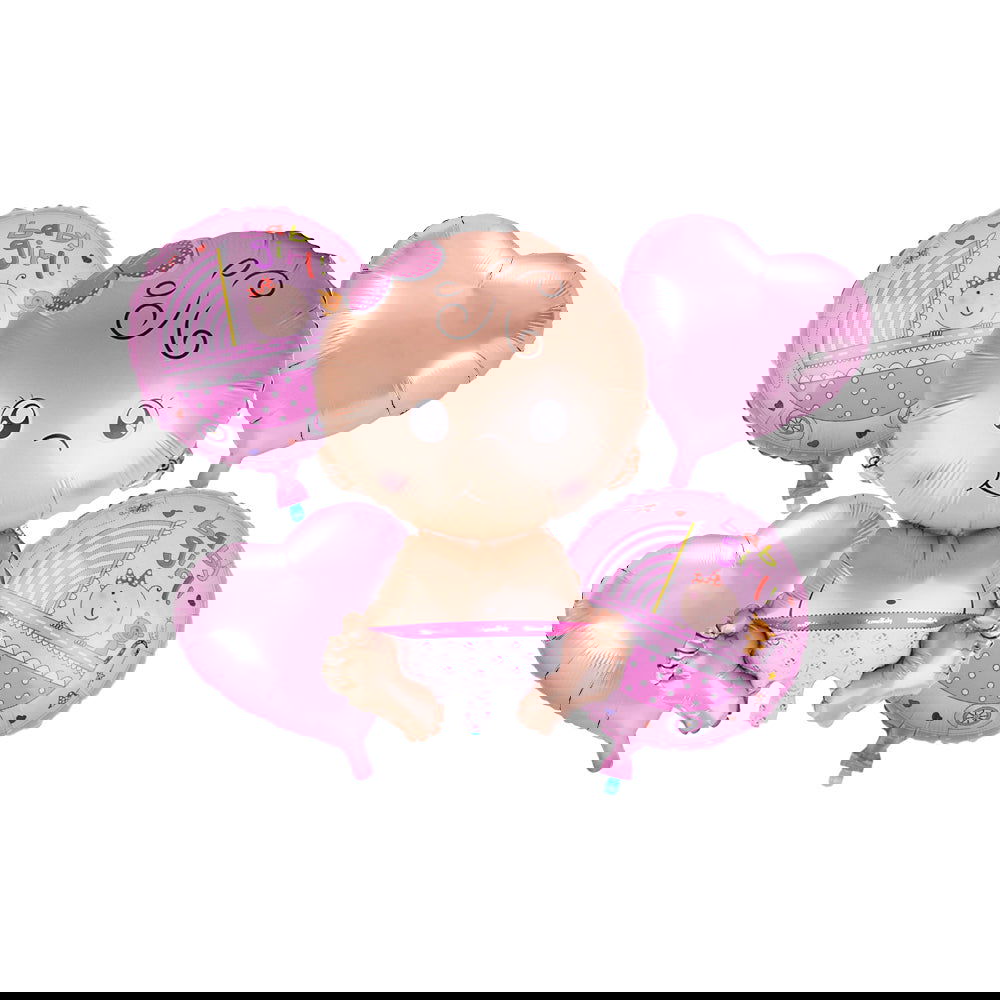 5 pcs baby Foil Balloon Set - ardor