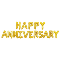 Anniversary Foil Balloon Golden Color - ardor