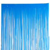 Fluorescent Dark Blue Foil Curtains - ardor