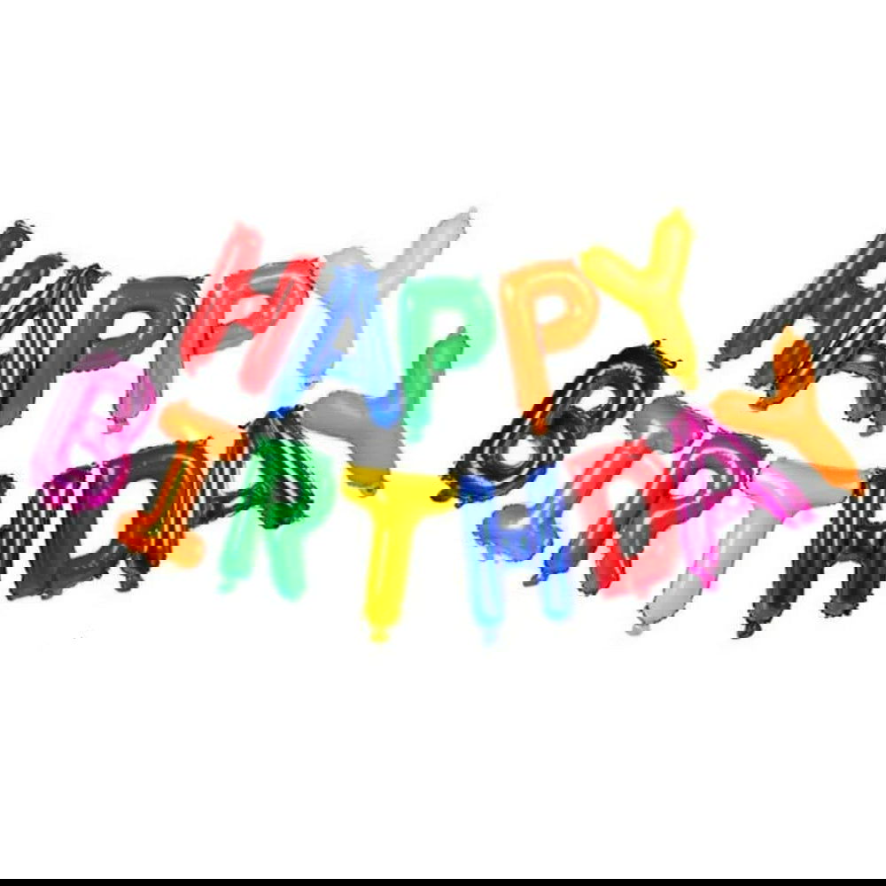 Happy Birthday Foil Balloons - ardor