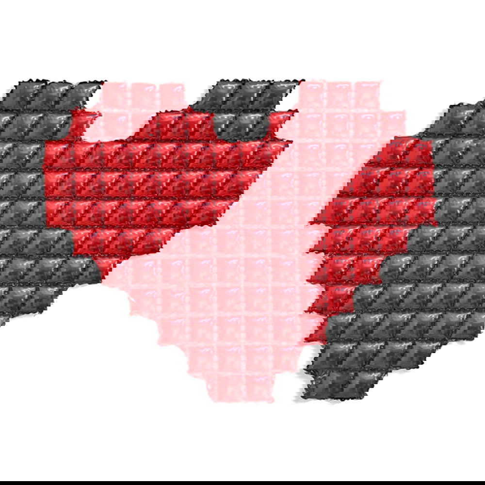 Heart Sequence Foil Balloon - ardor