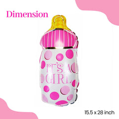 Its a Girl Feeder Foil Balloon - ardor