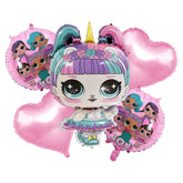 L.O.L 5 pcs Foil Balloons Set - ardor