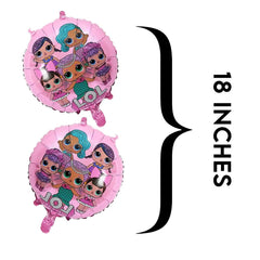 L.O.L 5 pcs Foil Balloons Set - ardor