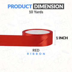 Multiple Color Silk Satin Ribbons 20 Yard