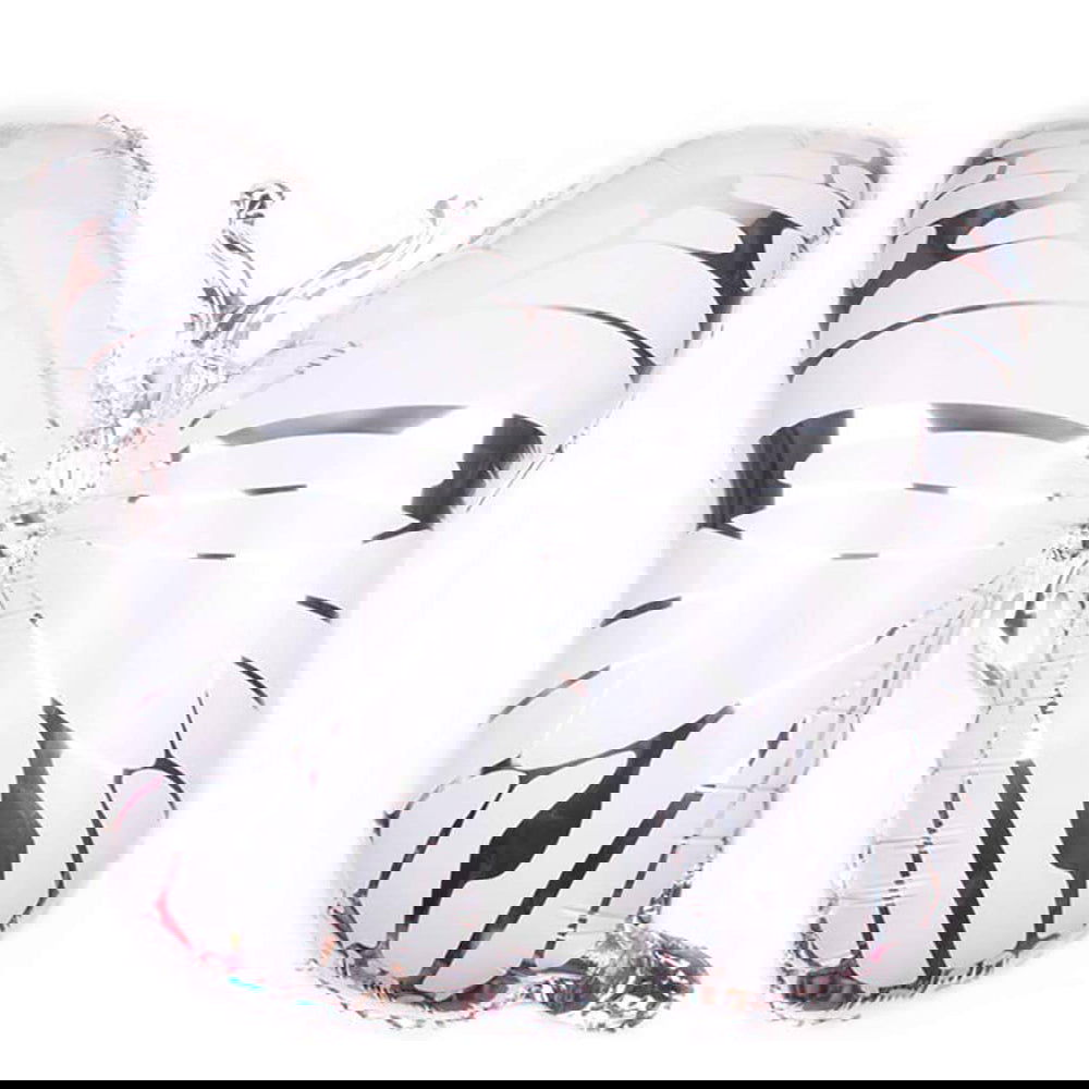 Silver Butterfly Foil Balloons - ardor
