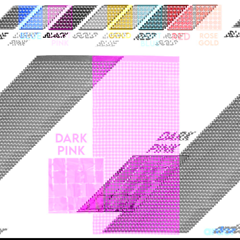 Small Box Foil Curtains - ardor