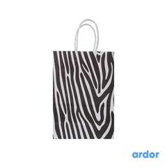 Zebra Print goodie Bag Pack of 12 - ardor