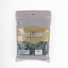 Pack of 100 - 12 Inches - latex Balloon - Premium Quality Balloons for Parties & Events