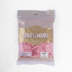 Pack of 100 - 12 Inches - Baby pink latex Balloon - Premium Quality Balloons for Parties & Events