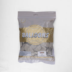 Pack of 100 - 12 Inches - Sand White latex Balloon - Premium Quality Balloons for Parties & Events