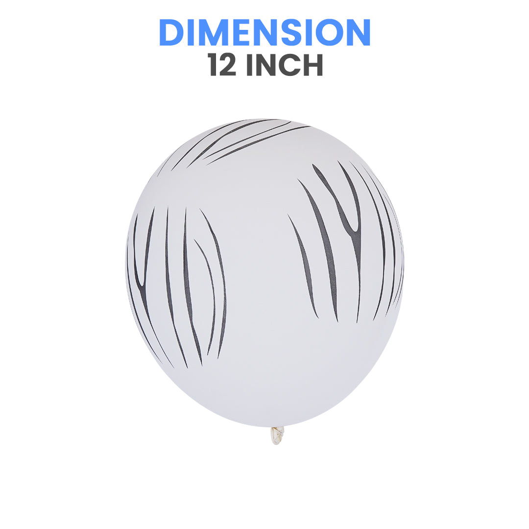Animal Print Zebra Balloon