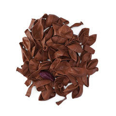 Pack of 100 - 12 Inches - Vintage Coco brown latex Balloon - Premium Quality Balloons for Parties & Events