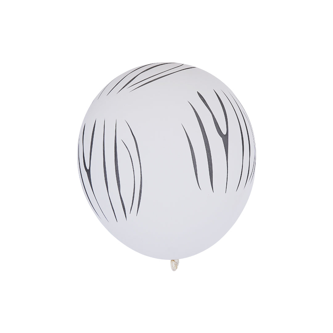 Animal Print Zebra Balloon