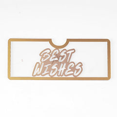Best Wishes Acrylic Envelopes
