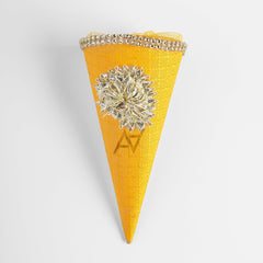 Pack of 10 - Cone Shape Nikkah Pouches