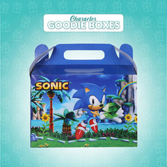 Pack of 10 - Sonic Theme Goodie Boxes - Ali Akbar Decoration