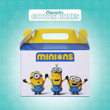 Pack of 10 - Minions Theme Goodie Boxes - Ali Akbar Decoration
