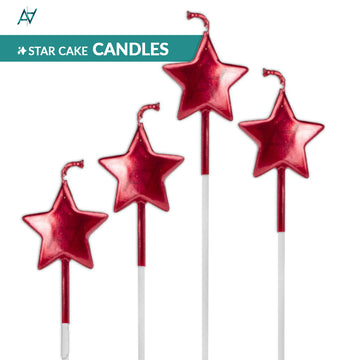 Star Cake Candles